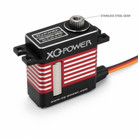 XQ POWER 10kg Servomoteur numérique sans noyau étroit Micro Mini Servo personnalisable pour hélicoptère RC et avion à voilure fixe