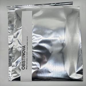 Enveloppe d'expédition en aluminium métallisé de grande taille avec logo personnalisé pour l'envoi de vêtements - Product Image 5