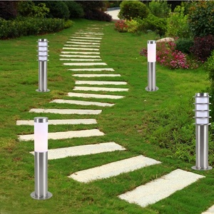 Thiết Kế Mới LED Chống Thấm Nước Lawn Lamp Cảnh Quan Ngoài Trời Vườn Thép Không Gỉ Bollard Ánh Sáng - Product Image 2