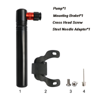 Mini pompe à air de vélo CO2 portable à haute pression petit gonfleur pour le cyclisme