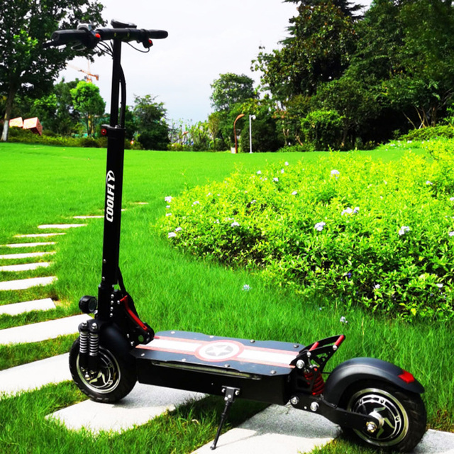 New 35 Degree Climb Angle Speed up Electric Scooter Freestyle Scooter Electric Cross Front Disc Brake Fashion Electric Scooter