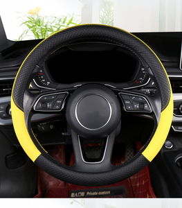 Housse de <span class=keywords><strong>volant</strong></span> antidérapante en cuir gaufré pour camion, protection de <span class=keywords><strong>volant</strong></span>, style tendance, seulement <span class=keywords><strong>42</strong></span> <span class=keywords><strong>cm</strong></span> (16,53 pouces) - Product Image 3