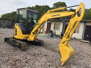 Excavadora de cadenas pequeña usada Komatsu PC35/PC40/PC50/PC55 Hitachi (motor, caja de cambios, bomba) modelo 2016 en venta a precio económico - Product Image 2