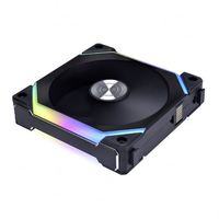 Nouveau LIANLI UNI FAN SL120 V2 Noir 3in1 Kit Ventilateur Pour Ordinateur De Jeu Refroidisseur De Refroidissement RGB PC Cas PWM Ventilateur
