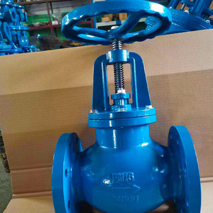 Válvula de Cierre con Brida de Hierro Fundido y Acero Inoxidable Sellada para Agua a Temperatura Normal, Operación Manual, Uso General - Product Image 1