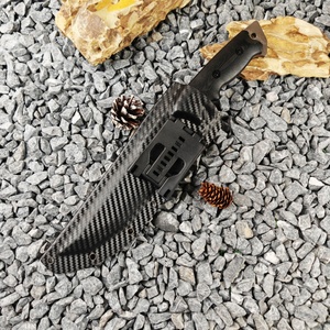 Cuchillo de Combate Personalizable Kazutoshi Tanabe, Hoja de Acero Inoxidable de Alta Calidad, Mango G10, Funda DIY Incluida, OEM Limitado - Product Image 5