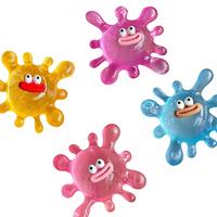 Jouet anti-stress en forme de hibou de dessin animé à gros yeux et bouche de saucisse, en maltose, souple, mignon, à récupération lente, pour la décompression, cadeau