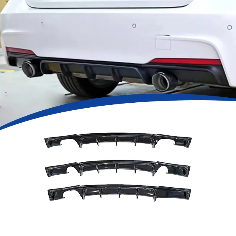 HOT SALE HIGH quality ABS for 2012-2019 3 series F30 MP STYLE REAR LIP DIFFUSER