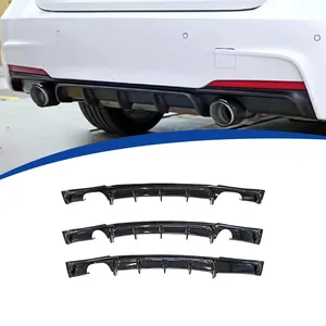 Hot Koop Hoge Kwaliteit Abs Voor 2012-2019 3 Serie F30 Mp Stijl Achter Lip Diffuser