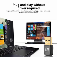 Adaptador USB Bluetooth 5.4 para Computadora BT542, Mini Dongle Inalámbrico para PC, para Ratón, Teclado y Auriculares de Laptop