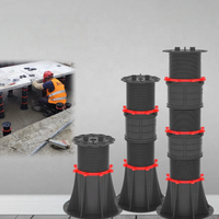 Base de support réglable robuste pour carrelage céramique, support de surélévation pour sol extérieur