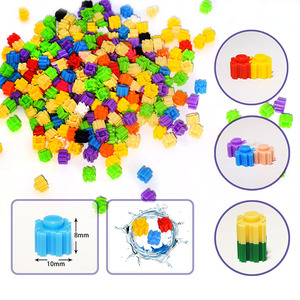 Blocchi da Costruzione in ABS di Alta Qualità, Giocattolo Educativo per Bambini, Modellini Cartoon, Giocattoli Fai-da-Te, Micro Blocchi - Product Image 2