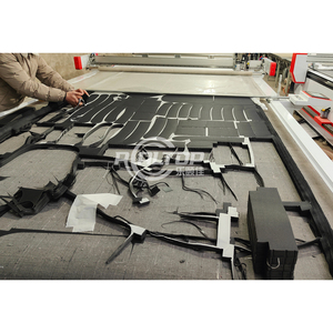 Tự động cho ăn Con lăn vải cắt mù CNC vải dao máy cắt cho ngựa vằn con lăn rèm vải - Product Image 4