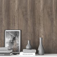 Papier peint 3D en PVC ORON, imitation bois, pour armoires de cuisine, carreaux autocollants, meubles, vinyle imitation bois, autocollants muraux pour chambre à coucher, décoration intérieure
