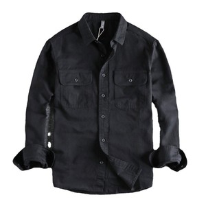 Chemise à manches longues pour <span class=keywords><strong>homme</strong></span>, coupe classique, tissu infroissable et col rabattable, idéale pour les tenues décontractées et de travail. - Product Image 6