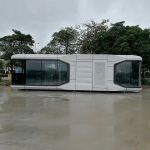 Service de haute qualité Maison de conteneur convertie Maison portable préfabriquée Maison mobile de luxe Capsule spatiale - Product Image 4