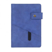 Libreta de Direcciones de Cuero para Regalos Promocionales Empresariales, Diseño Personalizado Pequeño con Logotipo Personalizado, Cubierta de PVC en Espiral, Portátil