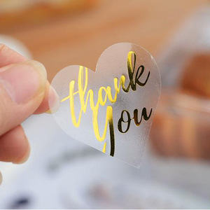 Mizumi Custom Transparent Sealing <b>Stickers</b> Round Irregular Shape Strong Adhesive PVC <b>Labels</b> For Box Sealing - Product Image 1