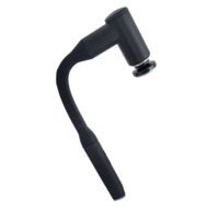 Martillo de masaje de diseño curvo flexible para aliviar el dolor muscular masajeador de martillo vibrador de mano inalámbrico