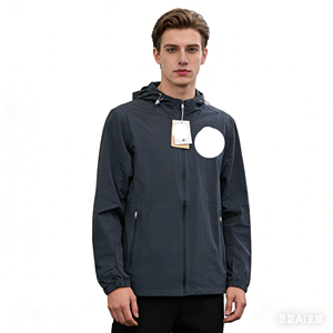 Veste à capuche de sport unisexe pour l'été, protection solaire, vêtements de protection cutanée, nouveau style 2025, pour le printemps et les activités de plein air - Product Image 2