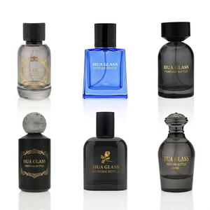 Venta al por Mayor de Botellas de Perfume de Vidrio Vacías de Lujo de 30ml, 50ml y 100ml con Logotipo Personalizado, Tapa de Aleación de Zinc y Plástico, y Caja de Empaque - Product Image 1