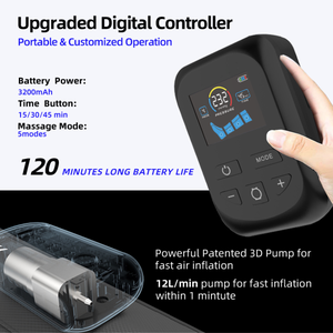 Masaje de piernas de pies de recuperación de presoterapia de compresión de aire vibratorio 2025 - Product Image 4