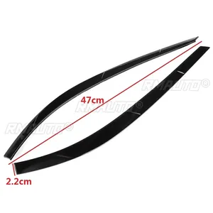 Embellecedores de ceja para faros delanteros y alerones laterales de ventana trasera para Volkswagen VW Tiguan MK1 2011-2016 y Canards Splitter 2007-2016 - Product Image 3