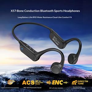 Nouveauté, vente flash, X57, véritable conduction osseuse pour écouteurs, autonomie ultra-longue, étanche IPX5, son stéréo, sport - Product Image 5