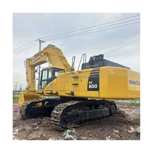 Excavatrice Komatsu Pc800 d'occasion, modèle 2022, poids opérationnel de 80 tonnes, en stock au Japon, marque japonaise avec moteur, boîte de vitesses, prix avantageux - Product Image 4