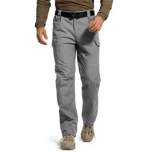 Водонепроницаемые утолщенные тактические брюки больших размеров, эластичные, для походов, охоты, работы, альпинизма, карго-брюки - Product Image 2