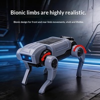 Jouet robot électrique pour enfants, chien mécanique à piles, chiot électrique de simulation, animal de compagnie intelligent, puzzle pour garçons et filles