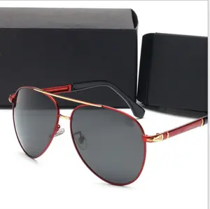 Mode Luxus Designer Berühmte Marken Sonnenbrille Polarisierte Männer Fahren Sonnenbrille