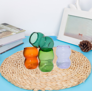 Tasse à thé <span class=keywords><strong>en</strong></span> <span class=keywords><strong>verre</strong></span> <span class=keywords><strong>en</strong></span> forme de <span class=keywords><strong>gourde</strong></span> personnalisée, tasse à café <span class=keywords><strong>en</strong></span> <span class=keywords><strong>verre</strong></span> Borosilicate, tasse à lait <span class=keywords><strong>en</strong></span> <span class=keywords><strong>verre</strong></span>, vente <span class=keywords><strong>en</strong></span> gros - Product Image 4