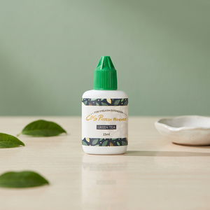Pegamento para Pestañas COS GREEN TEA, Pretratamiento, Líquido, Larga Duración, Mayor Retención de Pegamento, Aroma a Rosas, Material PMMA - Product Image 3
