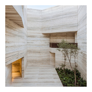 Vente directe usine – Carrelage mural en pierre blanc et jaune, travertin d'<span class=keywords><strong>Italie</strong></span>, travertin Lane Crawford - Product Image 5