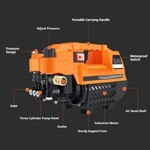 Nettoyeur haute pression à eau chaude pour <span class=keywords><strong>voiture</strong></span>, équipement spécialisé de <span class=keywords><strong>nettoyage</strong></span> de véhicule, laveuses enfichables pour voitures professionnelles - Product Image 6