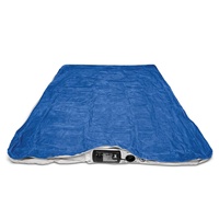 Matelas pneumatique de luxe pliable en PVC/TPU, lit simple moderne avec couleur personnalisable pour la maison, le camping, les voyages et l'extérieur
