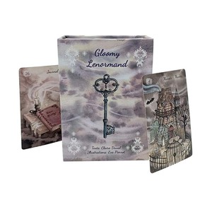 Tarjetas de oráculo de lectura de <span class=keywords><strong>Tarot</strong></span> impresas personalizadas de alta calidad Material de papel a precio de fábrica con bolsa de seda y caja magnética - Product Image 4
