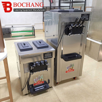 Machine à Glace Professionnelle 3 Parfums, Crème Glacée Italienne, OEM/ODM, Faible MOQ