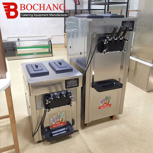 Máy làm kem 3 hương vị mềm phục vụ Thương mại Máy làm kem <span class=keywords><strong>OEM</strong></span>/ODM thấp moq - Product Image 5