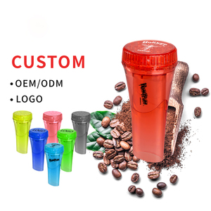 HORNET Manual Herb Grinder Cone Shape Plastic Portable grinder with <b>Lighters</b> <b>Custom</b> Logo OEM ODM Available - Product Image 1