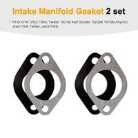 Nuevo Junta de Admisión de Alta Calidad para Motor GY6 125cc 150cc de 4 Tiempos 152QMI 157QMJ, Tubo de Entrada de Carburador para Scooter Taotao