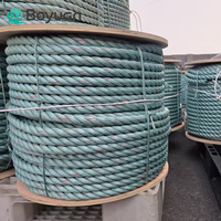 Cordage marin en polypropylène (PP) Boyuan haute résistance, résistant aux UV, anti-acide, léger, 3/4 brins, pour yachts et bateaux, emballage inclus