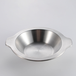 Kitchen <strong>Paella</strong> Cookware Steel <strong>Pan</strong> Frying Pot Restaurant With Diameter <strong>18</strong>/20/22/24/26/28cm - Product Image 2