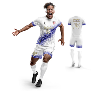 Maglia da Calcio Personalizzata del Club <span class=keywords><strong>Cristiano</strong></span> Portogallo e Brasile, Servizio OEM Estivo, Set Camiseta Jersey - Product Image 5