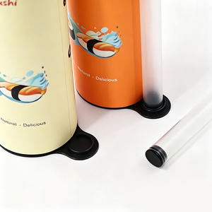 Boîte cylindrique en papier de qualité alimentaire écologique, recyclable, avec logo personnalisé, tube à sushi push pop pour <span class=keywords><strong>la</strong></span> restauration - Product Image 3