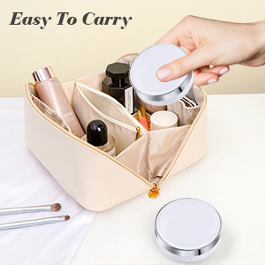 New Luxury15g Electroplating Compartment Loose Powder Cosmetics Empty <b>Plastic</b> with <b>Mirror</b> Powder Puff - Product Image 6
