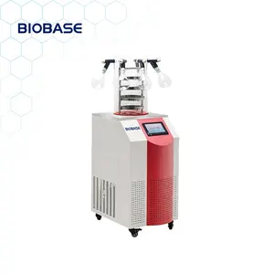 BIOBASE China Freeze Dryer BK-FD12P Cascade Refrigeration Technology Vertical Freeze Dryer