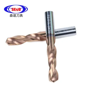 CNC קידוח כלים קירור לאינדקס ישר shank טונגסטן קרביד טוויסט