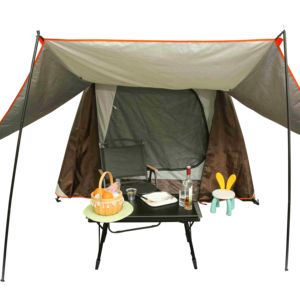 Tente de camping spacieuse à double couche avec <span class=keywords><strong>auvent</strong></span> intégré - Product Image 1